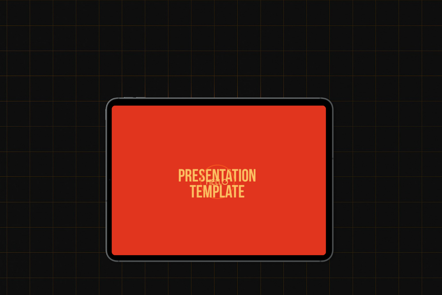 A Very Orange Presentation