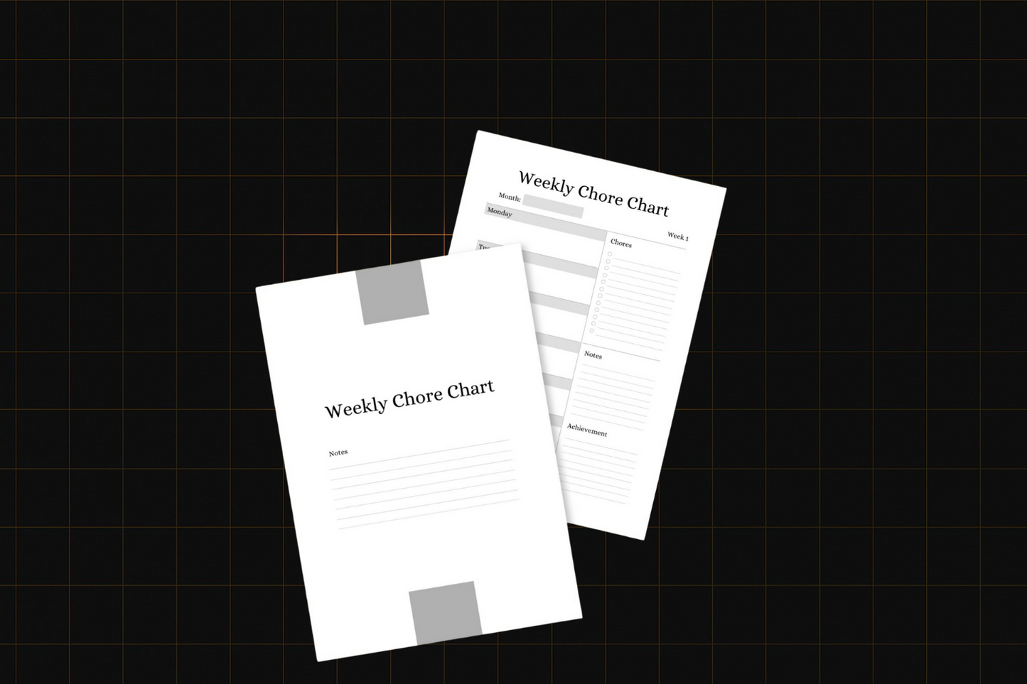 Printable Chore Charts 5