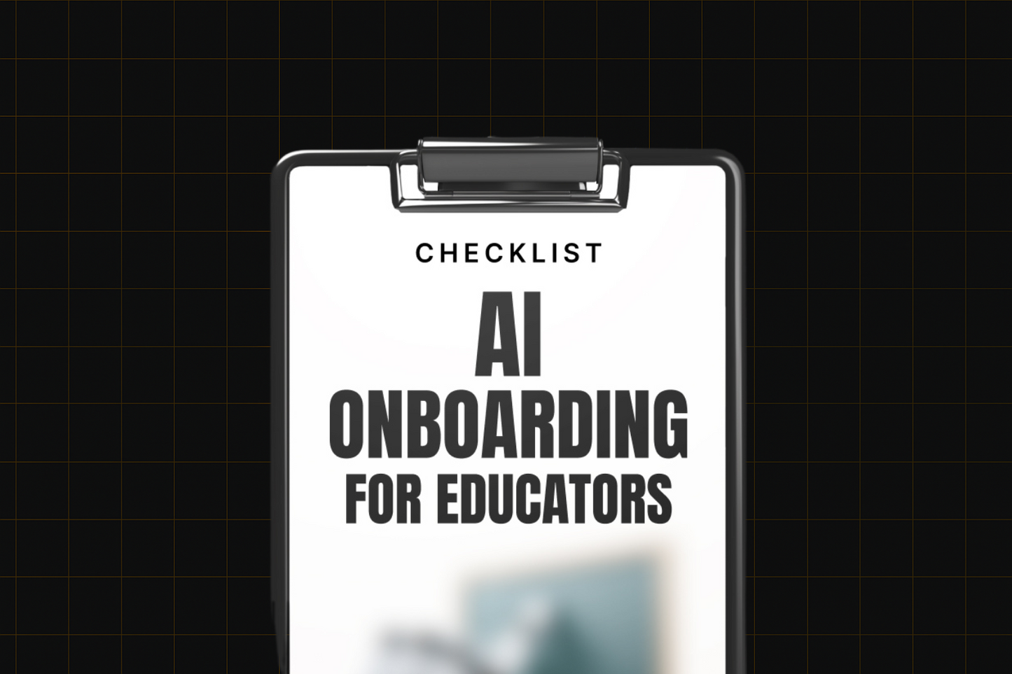 AI Onboarding for Educators