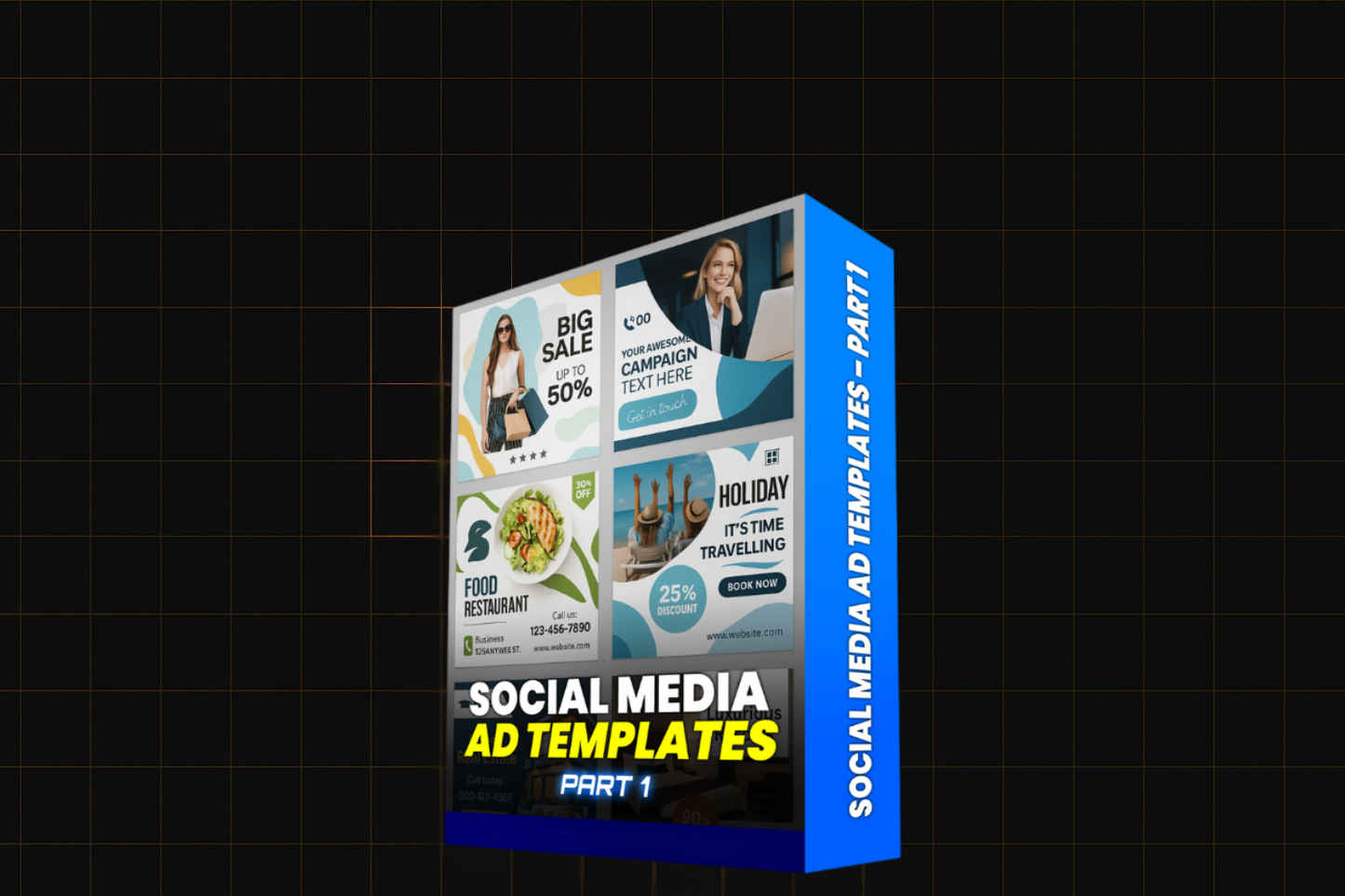Social Media Ad Templates – part 1