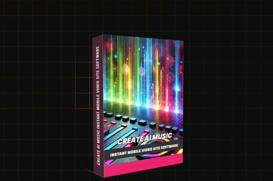 Create AI Music Instant Mobile Video Site Software