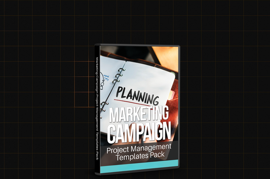 Marketing Campaign Project Management Templates Pack
