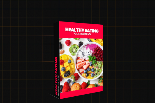 Healthy Eating PLR Articles Pack