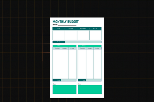 Plan Your Budget 9