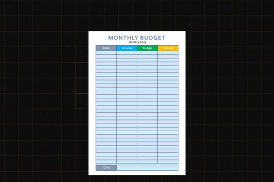 Plan Your Budget 10