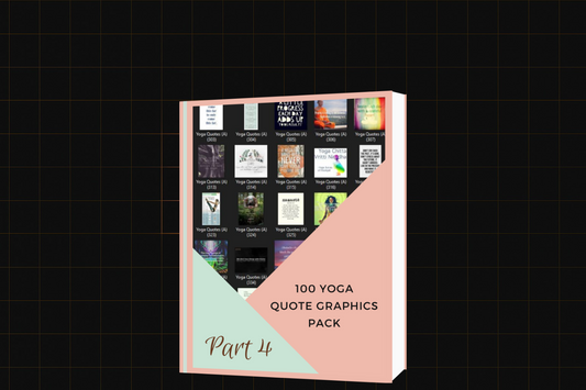 100 Yoga Quote Graphics Pack Part 4