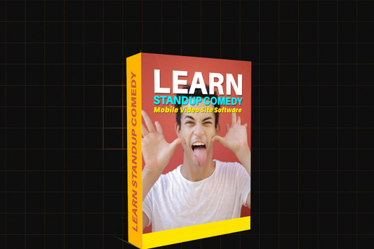 Learn Standup Comedy Mobile Video Site Software