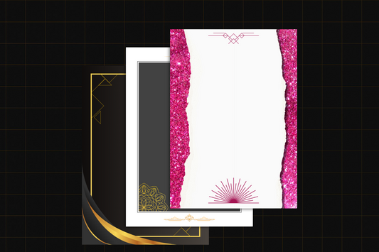 Scrapbooking Pages – Elegant and Glamorous