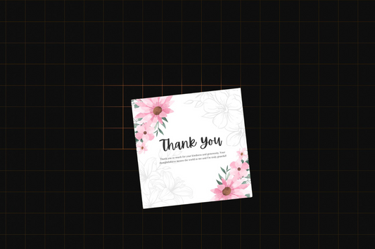 Printable Thank You Card 1