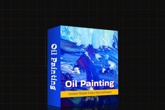 Oil Painting Instant Mobile Video Site Software