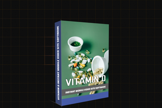 Vitamin D Instant Mobile Video Site Software