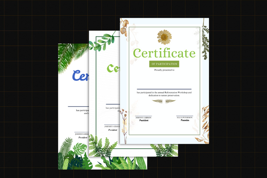 Nature Certificates