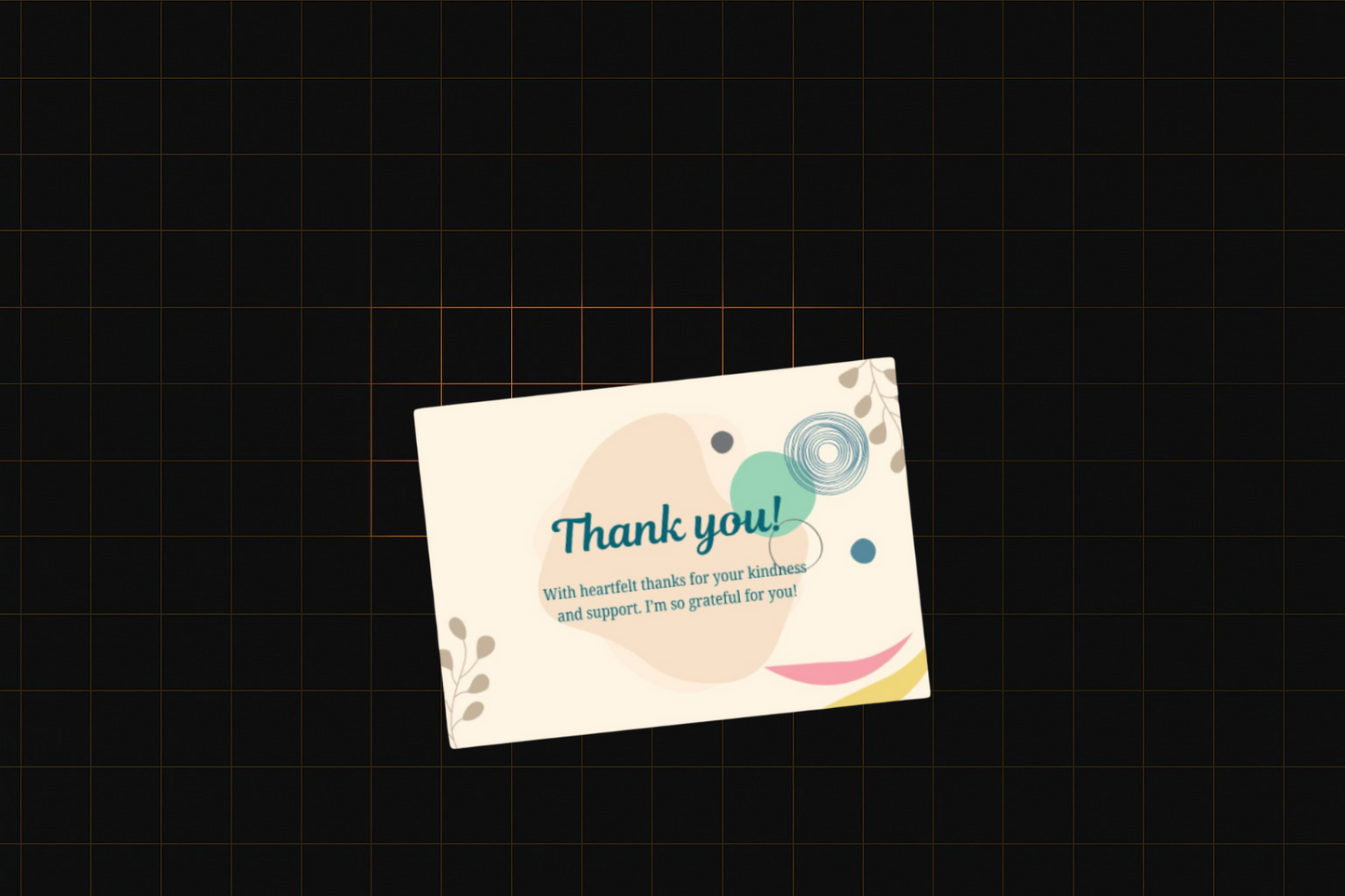Printable Thank You Card 2