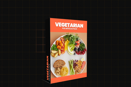 Vegetarian PLR Articles Pack