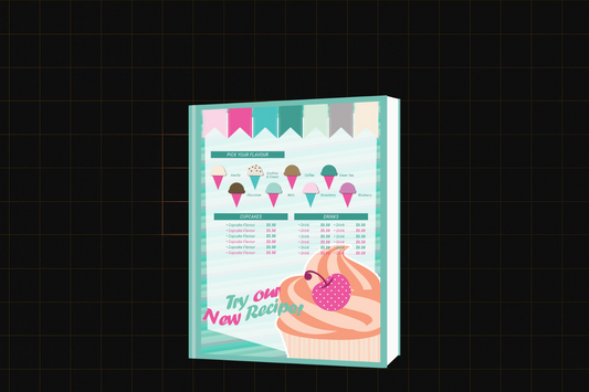 Dessert Menu Template