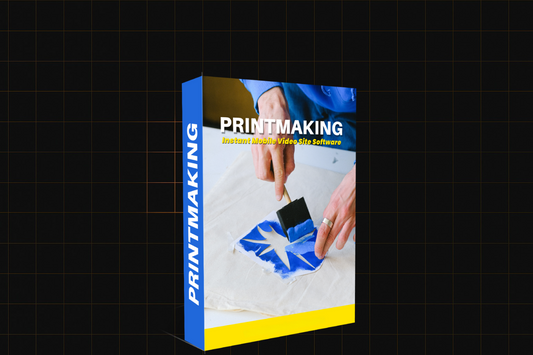 Printmaking Instant Mobile Video Site Software