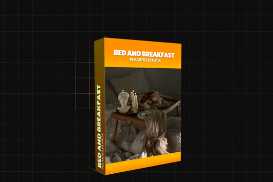 Bed & Breakfast PLR Articles Pack