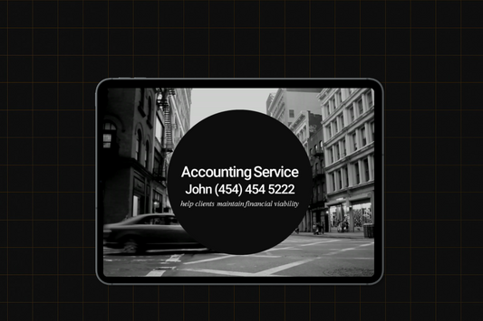 Accounting Service Brochure Video