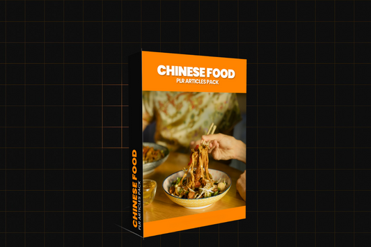 Chinese Food PLR Articles Pack