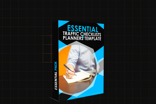 Essential Traffic Checklists & Planners Template Pack