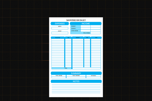 Plan Your Budget 3