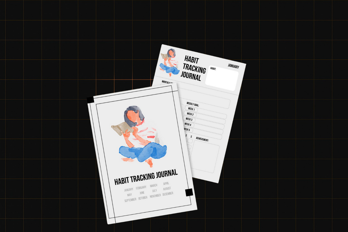 Habit Tracking Journal 5