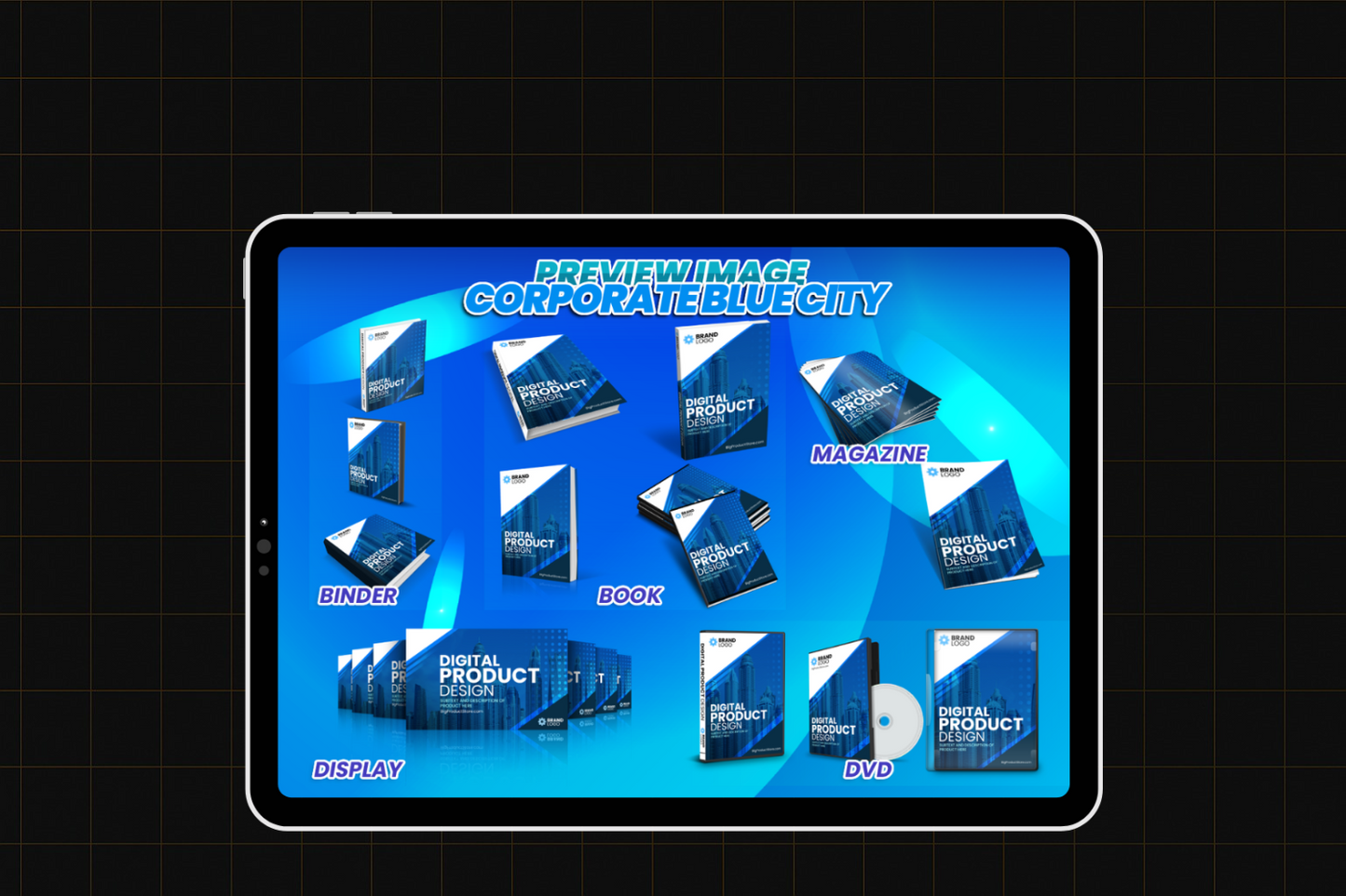 Corporate Blue City Design