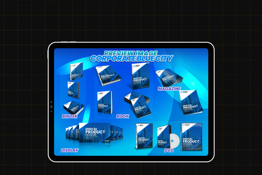 Corporate Blue City Design