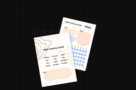 Habit Tracking Journal 4