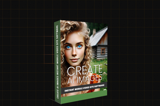 Create AI Images Instant Mobile Video Site Software