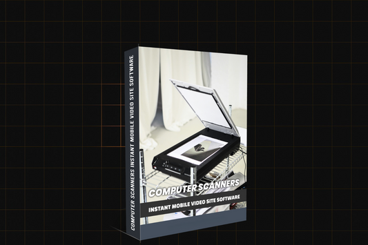 Computer Scanners Instant Mobile Video Site Software