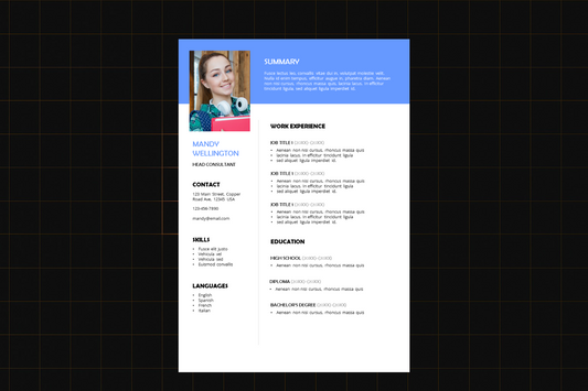 EZ Resume Template 10