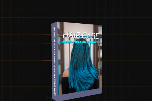 Hair Care Mobile Video Site Software