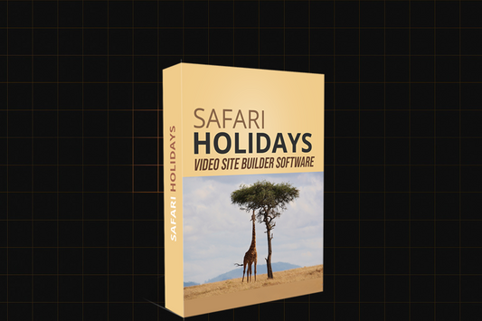 Safari Holidays Video Site Builder Software