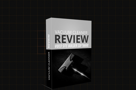 Vacuum Cleaner Review Video Site Builder Software
