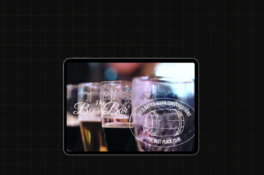 Beer Bar Video Brochure