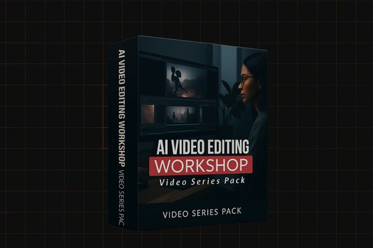 AI Video Editing Workshop Video Series Pack