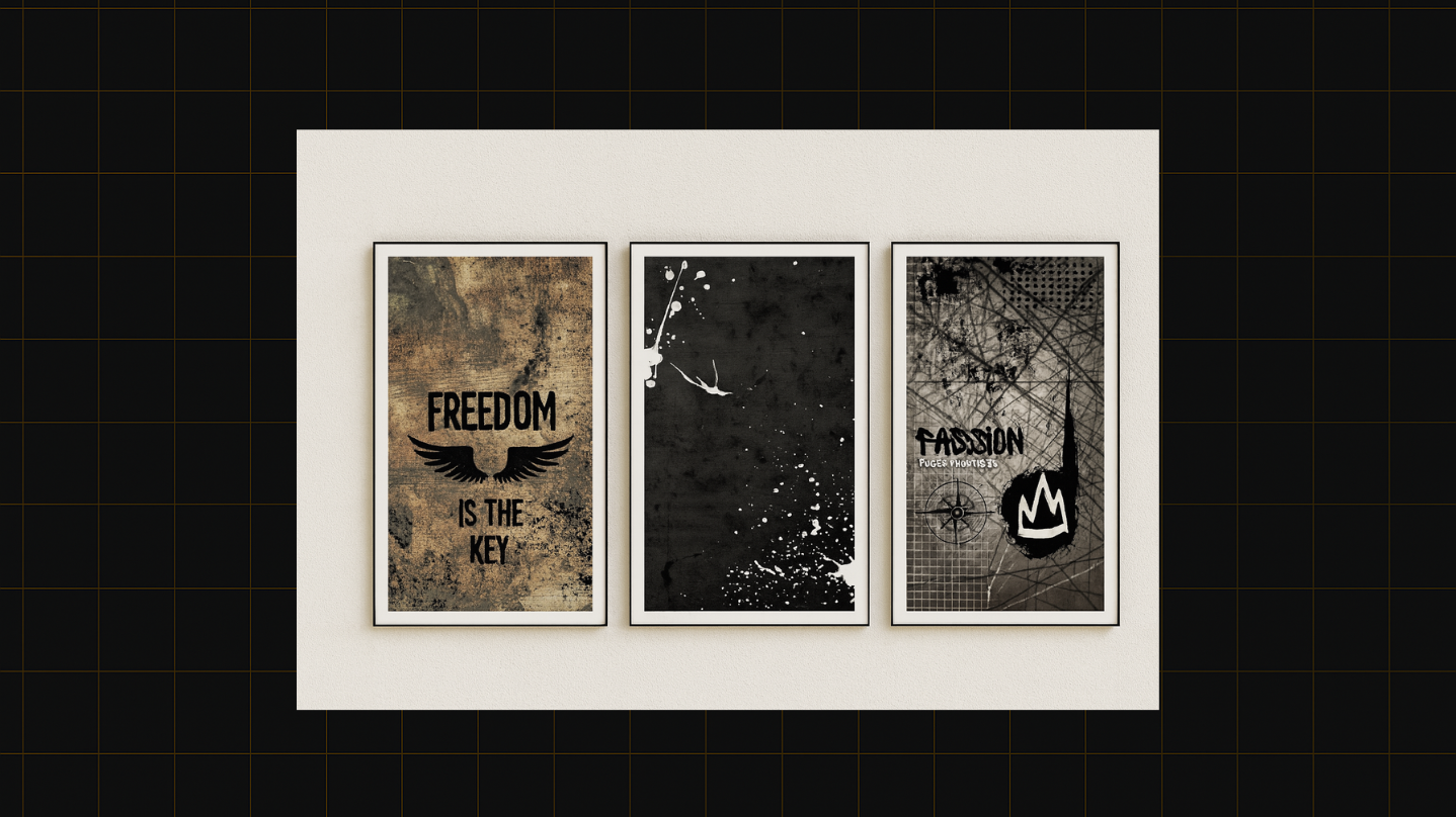Printable Art and Wall Decor – Grunge Aesthetic