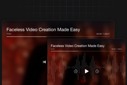 Faceless Video Creation Made Easy
