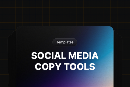 Social Media Copy Tools