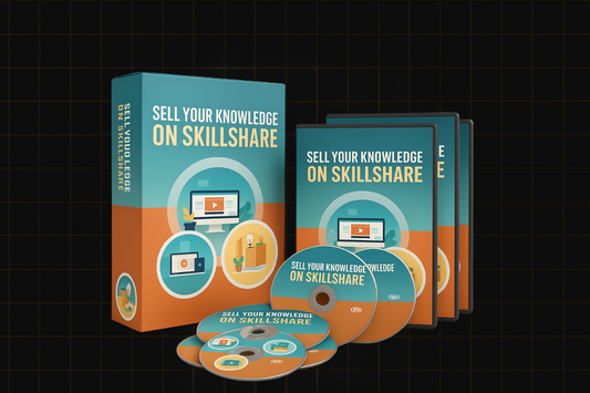 Sell Your Knowledge On Skillshare Video Series Pack