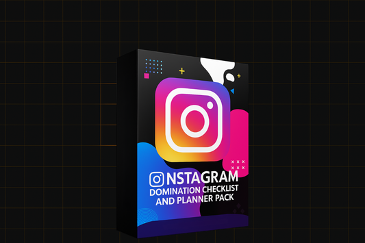 Instagram Domination Checklists And Planner Pack