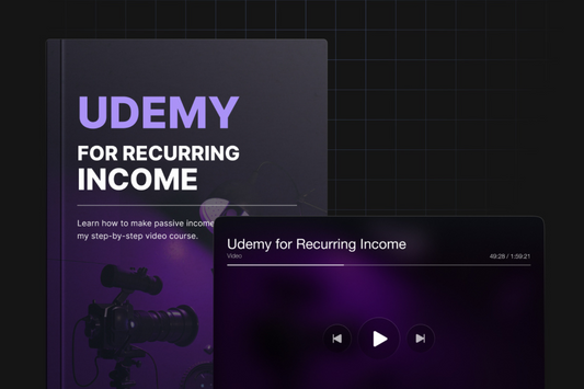 Udemy for Reccurring Income