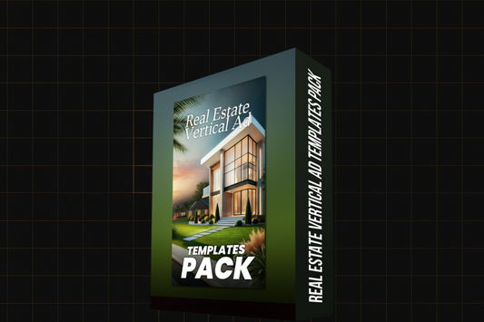 Real Estate Vertical Ad Templates Pack
