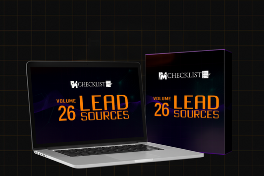 IM Checklists Lead Sources Pack