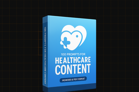 100 Google Veo Prompts for Healthcare and Routine Content MsWord and PDF