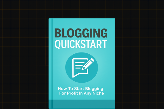 Blogging Quickstart